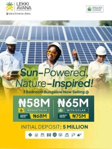 Lekki Avana Bungalow and Resort - 3 Bedroom Bungalows for Sale in Lagos