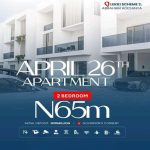 April 26th Apartment Luxury 2 Bedroom Apartments with swimming pool for sale in Lekki Lagos